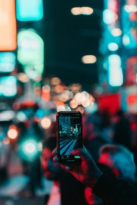 Another short video reel on a mobile phone, focusing on engaging content